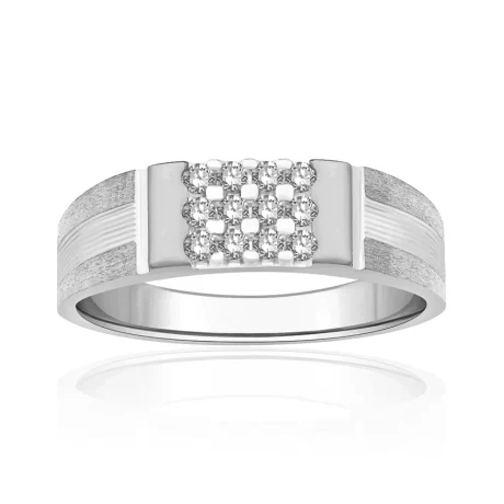 Diamond ladies multi stone solitaire Ring