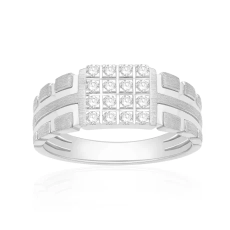 Diamond ladies multi stone solitaire Ring
