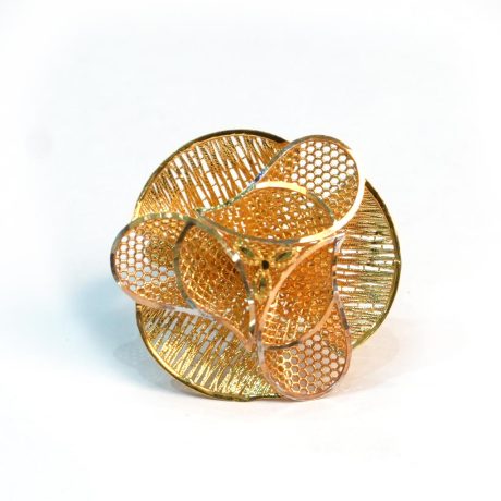 Gold Solitaire Ring